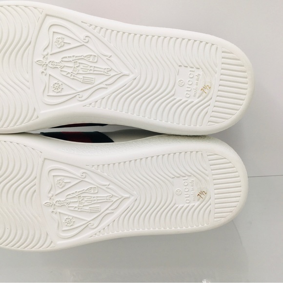 Gucci Ace GG Apple 611376 DOPEO 9064 Sneakers Size G UK 7.5 US 8 regular - Picture 16 of 16